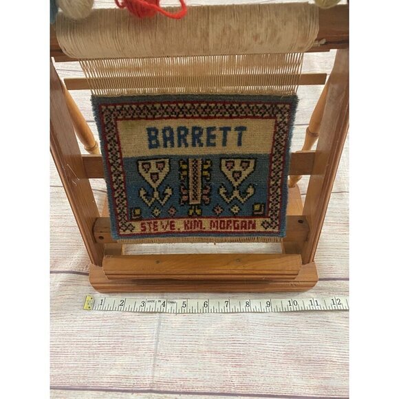 Small Vintage Weaving Loom Model 1950's est - Collectors Model Piece - Picture 3 of 7